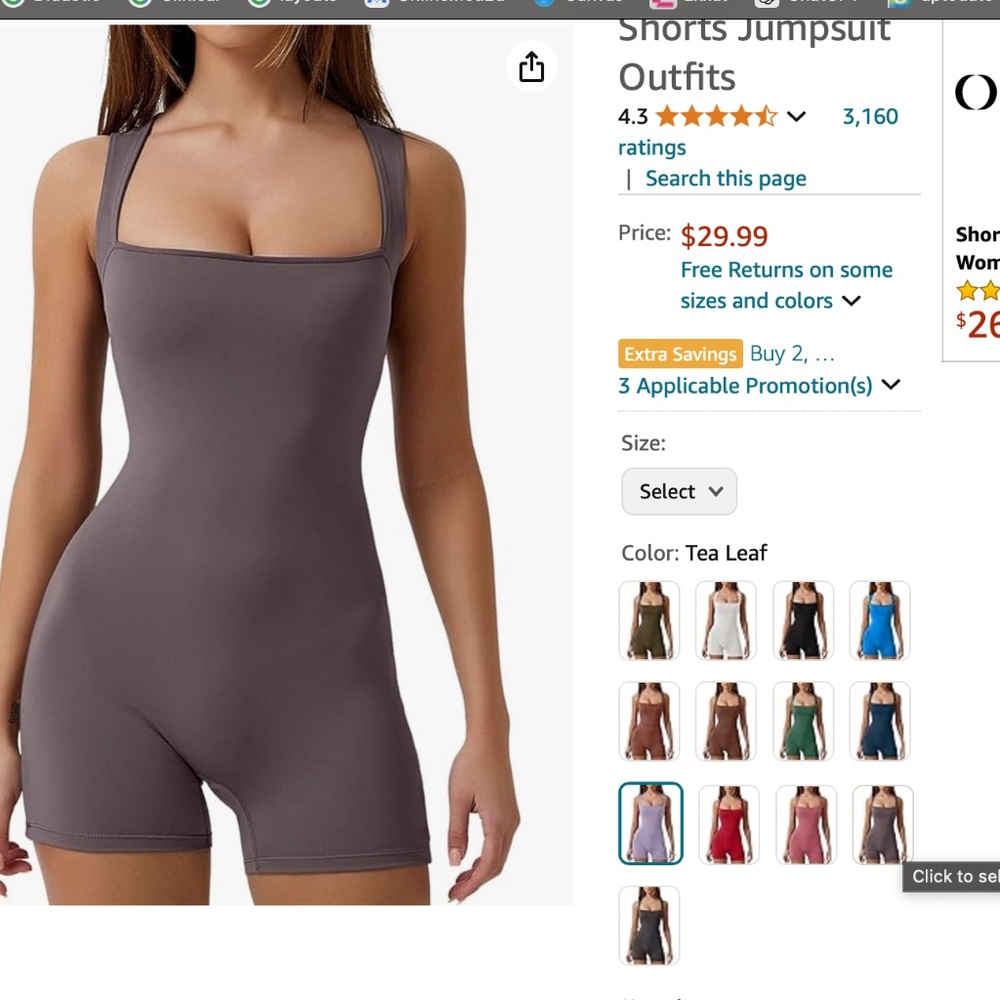 QINSEN Womens Strappy Square Neck Tank Top Tummy Control Bodycon Stretch Shorts
